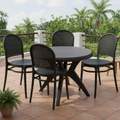 Mesa Deluxe 90 Nude com 4 Cadeiras Telinha Retrô - FORTE PLÁSTICO - 0.90m - 7.2/TD 2