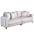Estofado Sofá Living Montes Claros 3048 - LUFER ESTOFADOS - 2.16m - 1.5/TD 5