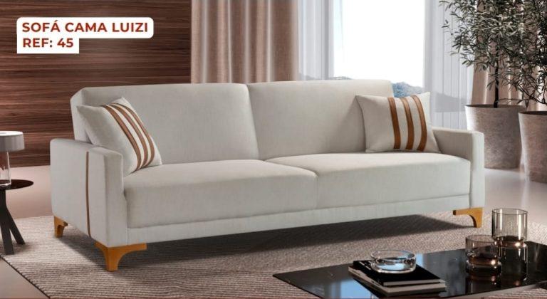Sofá Cama Luizi - Luxury - 2.09m - 1.05/LD