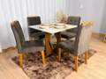 Mesa de Jantar Madri + 4 Cadeiras Londres - Minas Plac - 0.90m - 9.9/LD 3