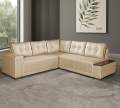 Estofado Sofa de Canto Ouro Fino - Lufer - 2.36m - 1.7/PR 2