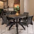 Mesa Deluxe 90 com 4 Poltronas Deluxe - FORTE PLÁSTICO - 0.90m - 7.3/TD 3