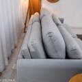 Sofá Retrátil Amaranto Premium 2.30m - Veludo Bege - 2.30m - 1.9/RF 16