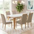 Mesa Kota/Dakota 160x90 + 6 Cadeiras Sophia - VIERO MOVEIS + WM DECOR - 1.4/TD 4