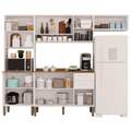 Cozinha New Valencia (Vidro Fume) - 2.48m - Salletto - 8.2/TD 4