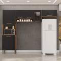 Cozinha 3 Peças New Valencia Vidro Fume (s/Balcão) – Salletto - 5.5/TD 1