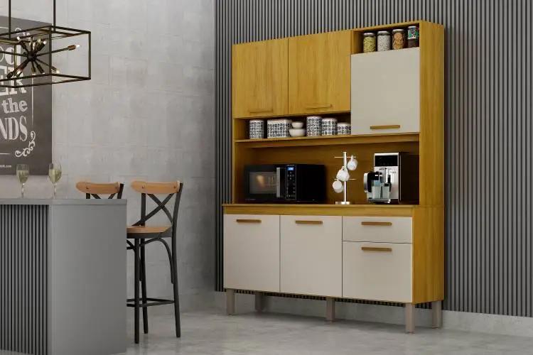 Kit Cozinha Noor 6P 1G 1,45m - CHF Moveis - 5.1 - SR