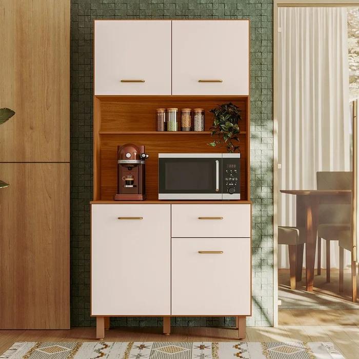 KIT COZINHA NEW IZIS 0.90 FREIJO/OFF - POLIMAM 3.3/RN