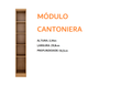 Roupeiro GR Modulado Rizon Solteiro - Novo Horizonte - 4.54/TRA 9