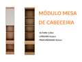 Roupeiro GR Modulado Rizon Solteiro - Novo Horizonte - 4.54/TRA 7