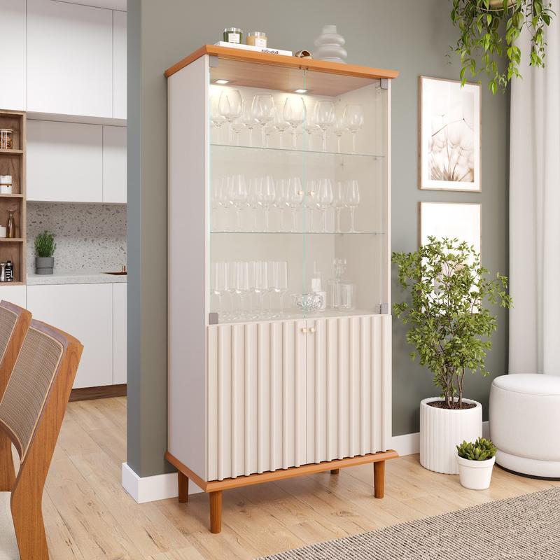 CRISTALEIRA LUIZA 85cm C/LED - CIMOL - 7.8/TRA
