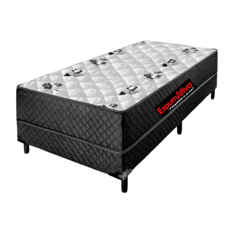 Cama Box Cônjugada Solteiro D28 Casca de Ovo - EspumAtiva