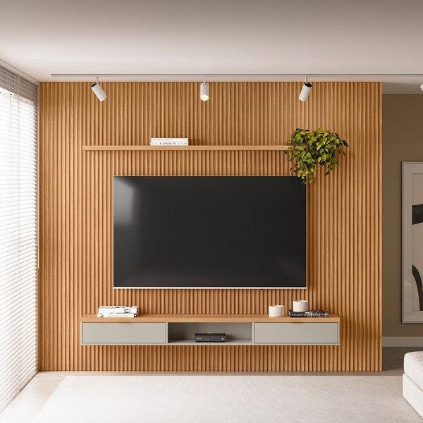Painel Home Ripado Modular - 3,0m - Linea Brasil    - 1.7/TRA
