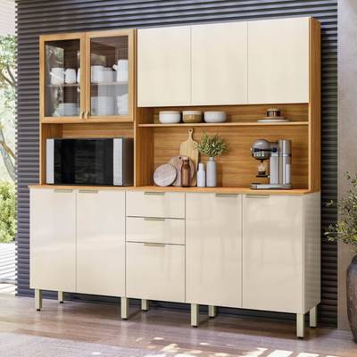 Kit Cozinha Amora  1,98m  – DEMÓBILE - 8.2/TD