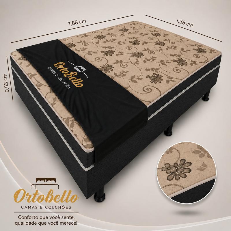 Cama Box Cônjugada Casal D26 Lisboa - Ortobello