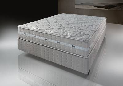 BASE COM COLCHÃO CASAL CARBON D26 MOLAS - 24 x 138 x 188 cm - MAR BELO ANJOS - 1.04/TRA