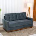 Sofá 3 Lugares Living Áustria 1.70m Veludo - 7.8/RF 6