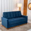 Sofá 3 Lugares Living Áustria 1.70m Veludo - 7.8/RF 8