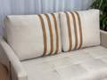 Estofado Sofá Cama Dominic Linho/Courino 1,40m - Luxury - 1.10/LD 5