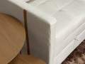 Estofado Sofá Cama Dominic Linho/Courino 1,40m - Luxury - 1.10/LD 8