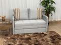 Estofado Sofá Cama Dominic Linho/Courino 1,40m - Luxury - 1.10/LD 12