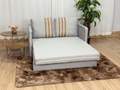 Estofado Sofá Cama Dominic Linho/Courino 1,40m - Luxury - 1.10/LD 18