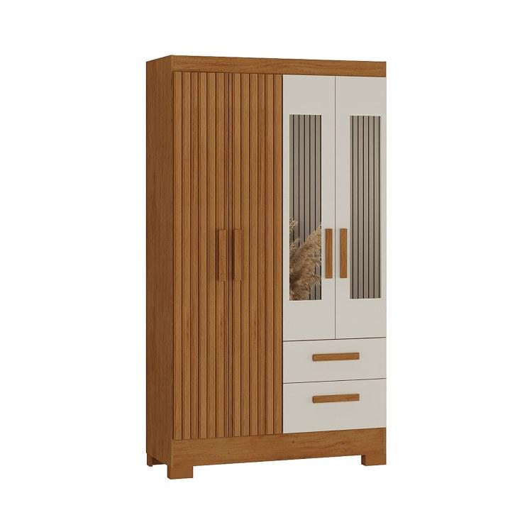 Roupeiro Fortaleza Plus 3D - 4P2G - 90CM - Atualle - 3.9/SR