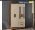Roupeiro Fortaleza Plus 3D - 4P2G - 90CM - Atualle - 3.9/SR 2
