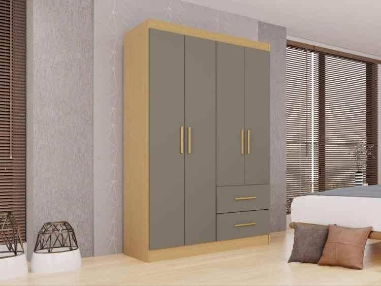 Roupeiro Estrela Premium 4P2G - 1m - salleto - 4.2/SR