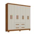 Roupeiro Itapema 8P2G c/ Pés  -1,82M -  Atualle  - 6.6/SR 1