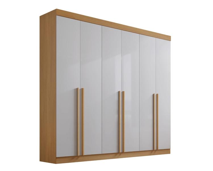 Roupeiro Milano   6P8G - 2,20m - 100%MDF - D Doro 1.7/SR