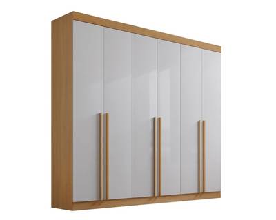 Roupeiro Milano 6P8G - 2,20m - 100%MDF - D Doro 1.7/SR