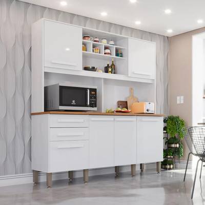 Kit Cozinha New Topazio 6P2G - 1,65m - Salleto - 6.7/SR