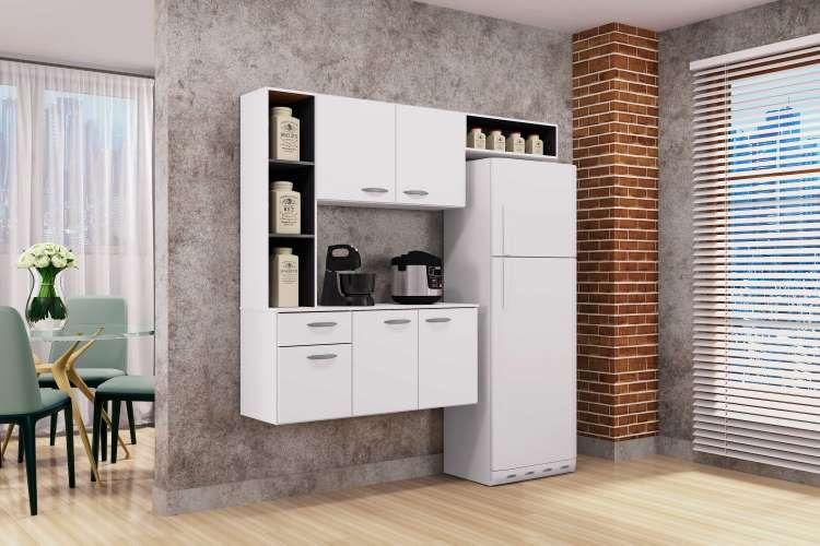 Cozinha Suspensa Isis - 5P 1G c/ balcao  - 1,63m - 3.0/SR