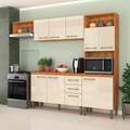 Cozinha Compacta Malu Completa 9P2G c/ Balcao  2,40M - Fellicci - 1