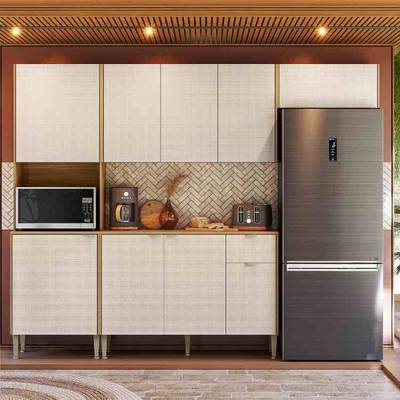 Cozinha Soul com Balcão  9P1G F Kits Paraná - 6.3/SR