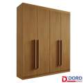 Roupeiro Da Vinci Plus 4 Portas - 1.85m -100% MDF -  D Doro - 1.2/RF/SR 1