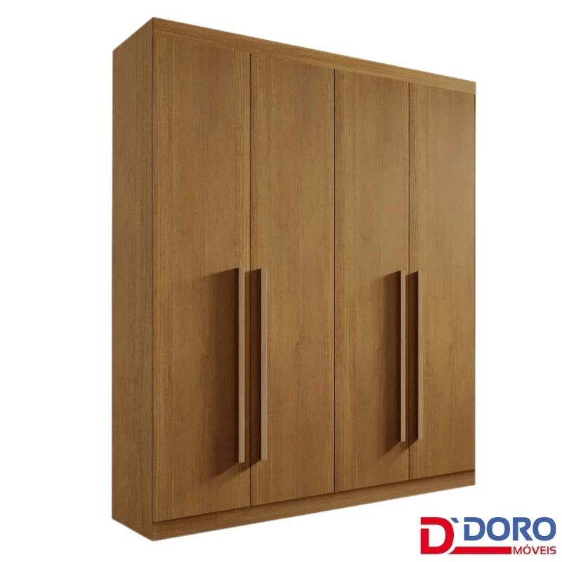 Roupeiro Da Vinci Plus 4 Portas - 1.85m -100% MDF -  D Doro - 1.2/RF/SR