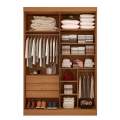 Roupeiro Da Vinci Plus 4 Portas - 1.85m -100% MDF -  D Doro - 1.2/RF/SR 2