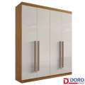 Roupeiro Da Vinci Plus 4 Portas - 1.85m -100% MDF -  D Doro - 1.2/RF/SR 4