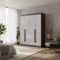 Roupeiro Da Vinci Plus 4 Portas - 1.85m -100% MDF -  D Doro - 1.2/RF/SR 6