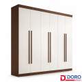 Roupeiro Monte Carlo 6P4G - 2,32m - 100% MDF -  D'Doro - 1.4/SR/RF 5