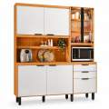 Kit Cozinha Murano 7P 2G c/ Iluminação em LED - 1,82m - Poliman - 9.5/RF 2