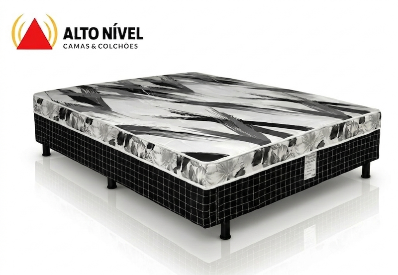 Cama Box Cônjugada Casal D33 Mônaco - 1.7/AN
