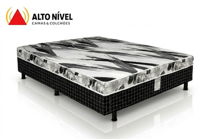 Cama Box Cônjugada Casal D33 Mônaco - 1.7/AN