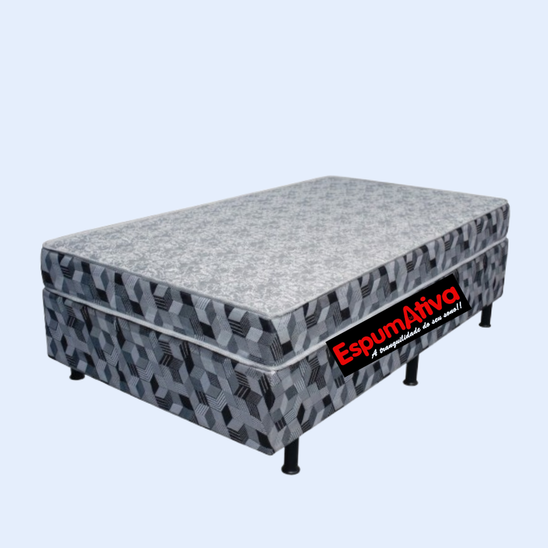 Cama Box Cônjugada Solteiro D20 Vega - EspumAtiva