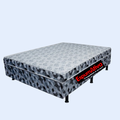 Cama Box Cônjugada Casal D20 Vega - EspumAtiva 1