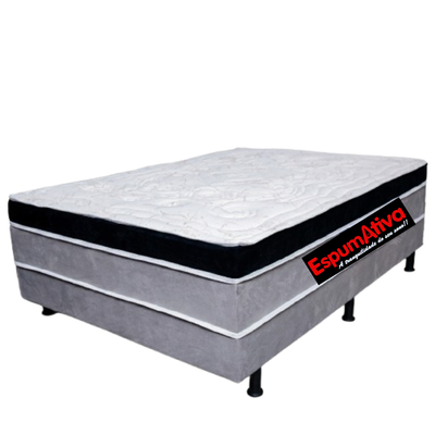 Cama Box Cônjugada Casal D33 Alto Suíço - EspumAtiva