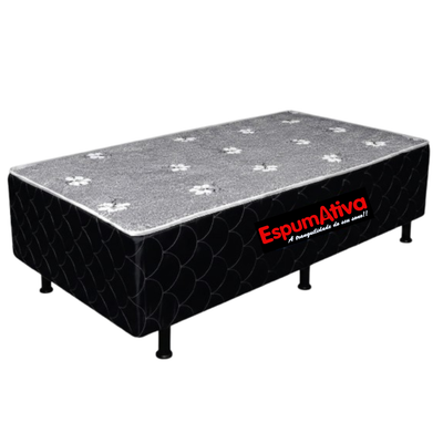Cama Box Cônjugada Solteiro D28 Dual Class Molas Bonnel - EspumAtiva