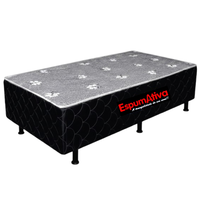 Cama Box Cônjugada Solteiro D28 Dual Class Molas Bonnel - EspumAtiva